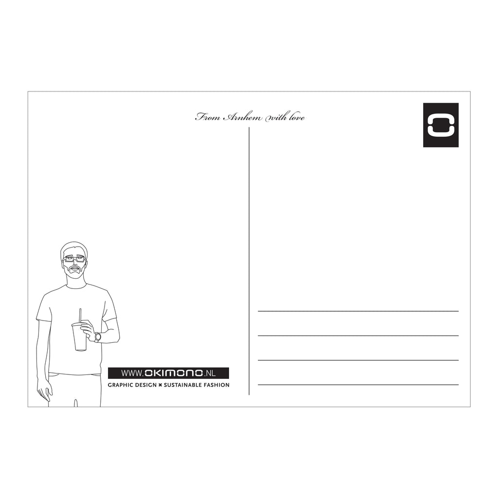 Okimono Let's Party Postcards (10 pieces)