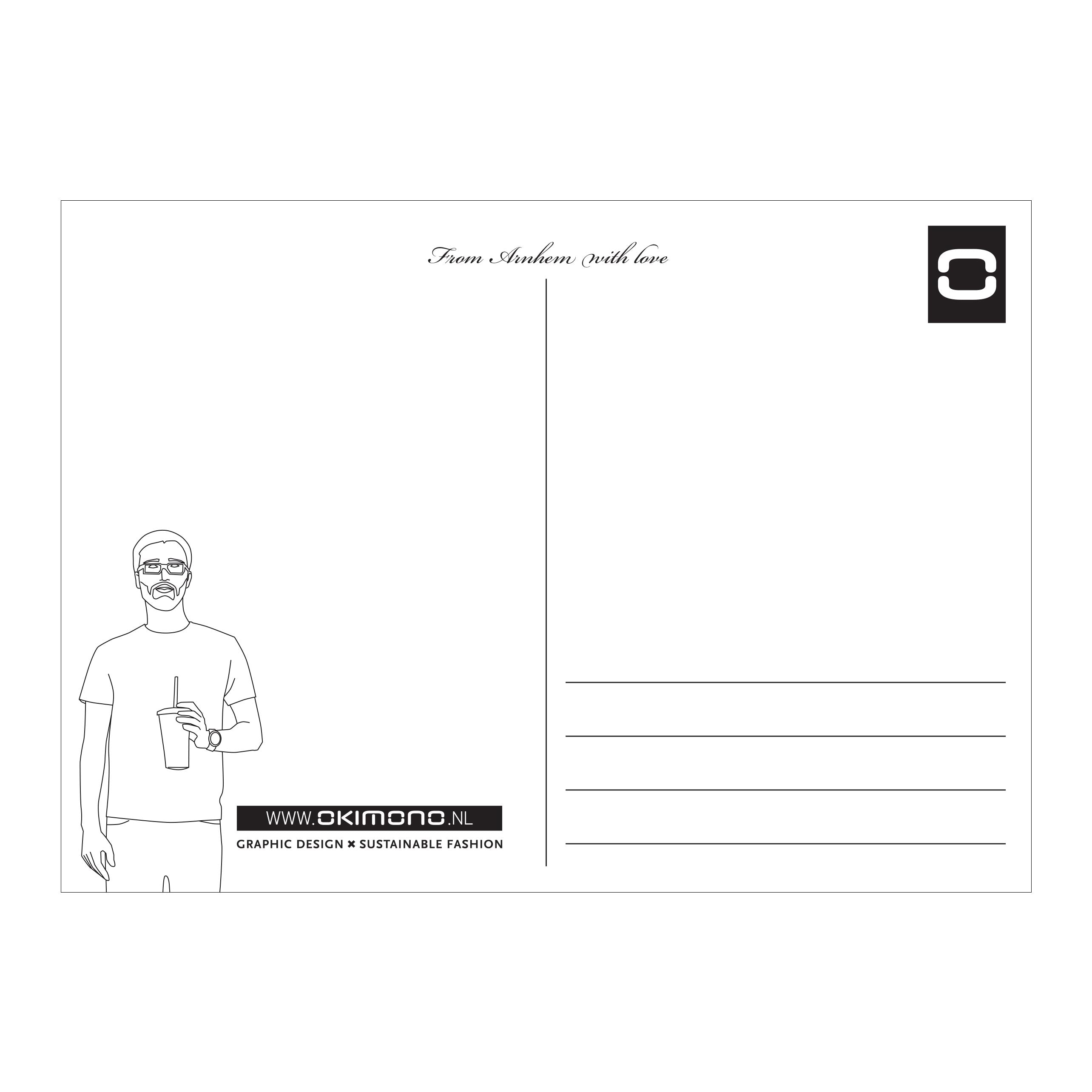 Okimono Let's Party Postkaarten (10 stuks)