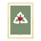 Recycle Love - A4